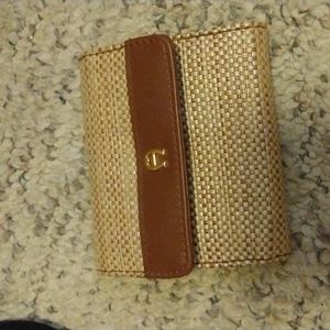 Etienne Aigner wallet in tan and brown